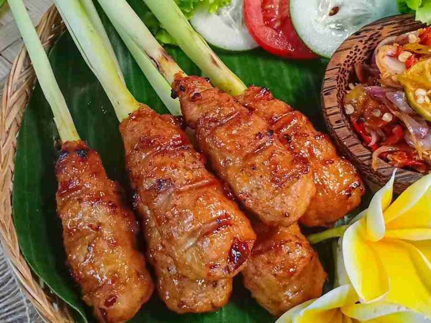 Sate Lilit Makanan Khas Bali Dan Cara Pembuatannya